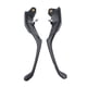 thumbnail image 3 of Palancas de manija de freno de embrague shamjiam accesorios de motocicleta aleación de aluminio Negro, 3 of 8