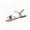 Silver, variant on Womens Flat Sandals Dressy Cute Summer Metallic Sparkly Open Toe Slides Vacation Beach Ankle Strap Sandals