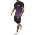 thumbnail image 1 of Playeras De Algodón Para Hombre, Camiseta Holgada Con Estampado De Letras De Ciudad Para Hombre, Conjunto De Ropa Deportiva De Verano, Ropa Deportiva Informal, 1 of 4