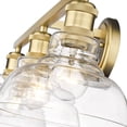 thumbnail image 4 of Yep by Golden Lighting Carver 3-light Vanity in Brushed Champagne Brass, 4 of 7