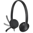 thumbnail image 2 of Pre-Owned Used Logitech H340 Wired Headset USB with Mic Black, 2 of 7
