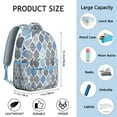 thumbnail image 6 of Earthy Floral Boho Chic Style Student’s Backpack, Scratch-Resistant Oxford Cloth, Adjustable Shoulder Straps, Large Capacity Multifunctional School Backpack for Student and Student, 6 of 6