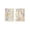 B, variant on Fareti 2D Printed Kitchen Short Curtain Set, Washable Decorative Window Panels for Sink or Breakfast Nook, Light Filtering Drapes