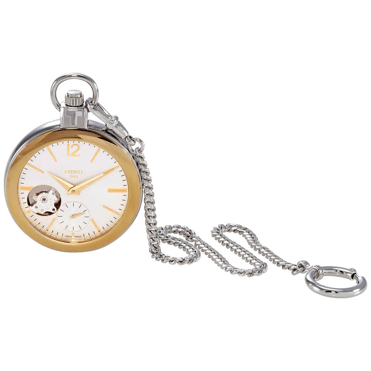 Tissot Pocket 1920 Men's Pocket Watch T853.405.29.037.00 - Walmart.com