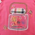 thumbnail image 4 of Toddler Girls Summer 2Pcs Outfits Set Adorable Ice Cream Unicorn Print Ruffle Sleeveless Top & Unicorn Print Shorts 2-Piece Outfit Girls Fantasy Outfit 2-3 Years, 4 of 6