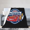 thumbnail image 2 of Manta de Cars Lightning Mcqueen, suave, acogedora, cálida y ligera, para sofá, cama, silla, camping, viajes, decoración, picnic, 40 x 30 pulgadas, 2 of 5