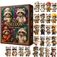 thumbnail image 2 of Sarcastic Raccoon Advent Calendar 2025, 24 Days Christmas Countdown Calendars With 24 Humor Jokes Cute Raccoons for Christmas Tree Ornaments, Holiday Gift for Friends & Raccoon Lovers, 2 of 7
