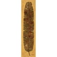 thumbnail image 3 of Pinto, Patricia 9x24 Black Modern Framed Museum Art Print Titled - Banana Leaf I, 3 of 5