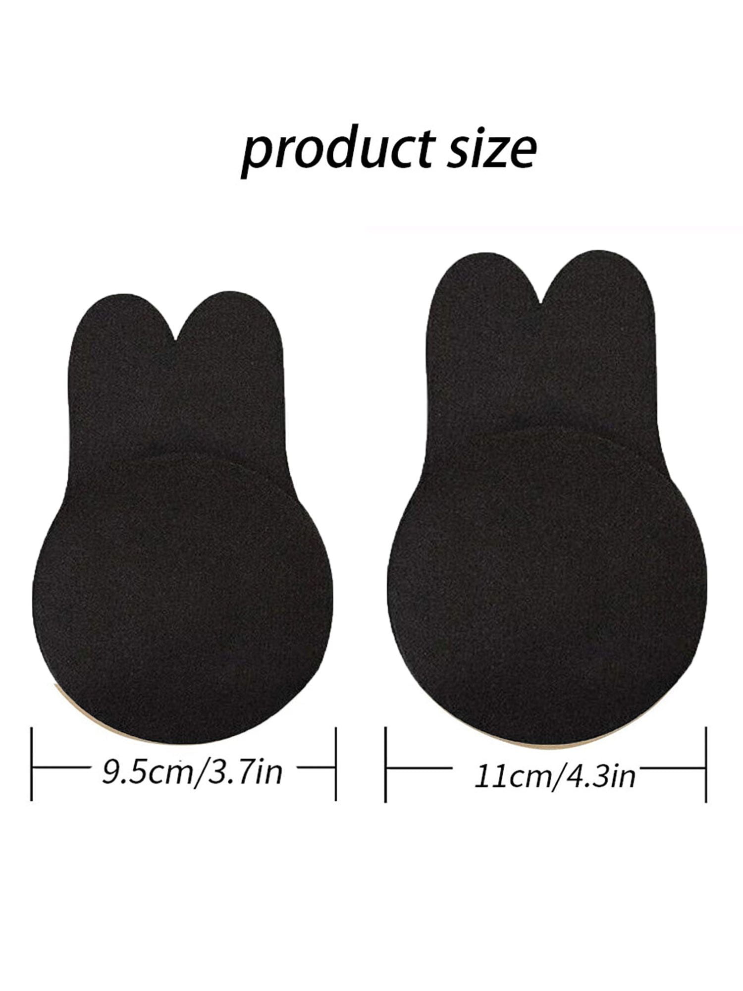 Plus Rabbit Ear Shape Lift Up Bra Tape, Invisible Nipple Covers, Anti-glare  Adhesive Bra Pad