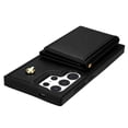 thumbnail image 5 of TECH CIRCLE for Samsung Galaxy S25 Ultra Wallet Case 6.8" 2025, Lightweight Cossbody Phone Case with RFID Blocking Flip Wallet, 5 Card Slots, PU Leather Protective Cover with Shoulder Strap, Black, 5 of 9