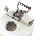 thumbnail image 3 of Justrite BY12755 5 Gallon, Polyethylene Quick-Disconnect Disposal Safety Can, Polypropylene and Stainless Steel Fittings for 3/8" Tubing, White - BY12755, 3 of 3