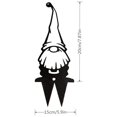 thumbnail image 2 of Jardín Decorativas De Duende De Metal, Estacas De Árbol De Patio De Silueta De Duende Negro Para Decoración De Jardín De Árboles Al Aire Libre matsuzay HA043051-04, 2 of 6
