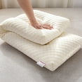 thumbnail image 1 of Funda de almohada doble larga para uso doméstico, almohada larga para parejas, almohada de refuerzo, protección cervical sin colapso, núcleo de almohada para el hogar, almohada de refuerzo de fibra de, 1 of 6