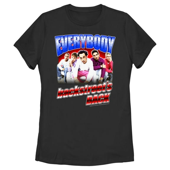 Women's Backstreet Boys Everybody Backstreet's Back  Graphic T-Shirt