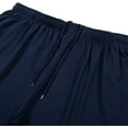 thumbnail image 2 of Champion Big and Tall Shorts for Men - Athletic Fit Jersey Shorts Navy 3X, 2 of 7
