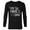 Black, variant on Star Wars Luke Skywalker Use The Force - Long Sleeve T-Shirt for Men – Customized-Athletic Heather