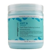 Aunt Jackie's Girls Soft Sassy Super Duper Softening Conditioner, 15 Fl Oz, White