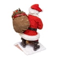 thumbnail image 3 of Kurt Adler 10.5-Inch Coca-Cola Santa in Chimney Christmas Tablepiece, 3 of 5