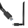 thumbnail image 4 of Tarjeta de red WiFi de banda dual de 1200 M, adaptador WiFi inalámbrico USB 3.0 para Windows, 4 of 7