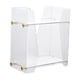 thumbnail image 3 of Organizador de baño multiusos de 2 niveles para maquillaje y cocina. Claro, 3 of 9