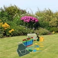 thumbnail image 2 of Cateissary Juego de rastrillo de juguete de jardín portátil para niños, parque infantil, herramienta educativa de jardinería de acero Jardín y Patio 10 piezas/juego, 2 of 6