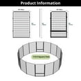 thumbnail image 3 of SunsGrove Decorative Garden Fence with 2 Gates 50 in(H) x 40.9 ft(L) 16 Panels, Heavy Duty Metal Animal Barrier Fence for Yard, Flower Bed Fencing, Garden Border Fence, Easy Set Up, Black, 3 of 9