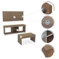 thumbnail image 4 of Set Mesa de TV y Mesa de Centro Mundo In Turin Muebles Sala Roble, 4 of 10