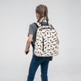 thumbnail image 5 of Naloa German Shepherd Dog Print Lightweight DayBackpack Suitable for school, work, shopping, travel, etc., 5 of 5
