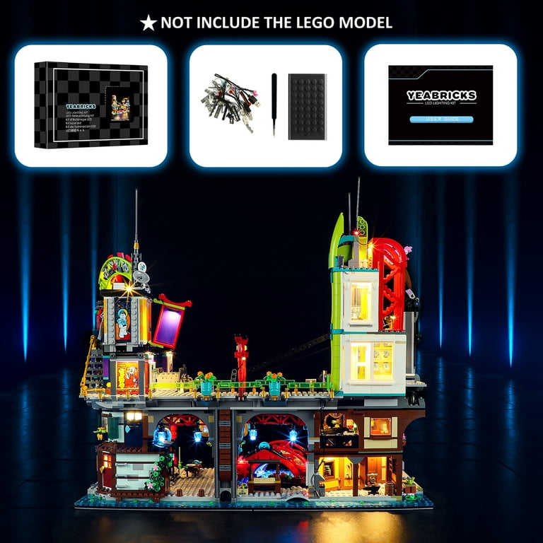 YEABRICKS LED Light Kit For LEGO 21265 The Crafting Table - Lighting Set Only (Model Not Included), With Instructions