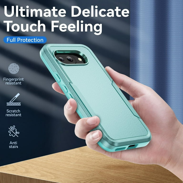 KOMI for Google Pixel 9a 2025 Case,with Screen Protector