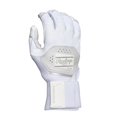 thumbnail image 2 of Guantes de bateo de béisbol Rawlings Workhorse blancos talla XL, 2 of 7