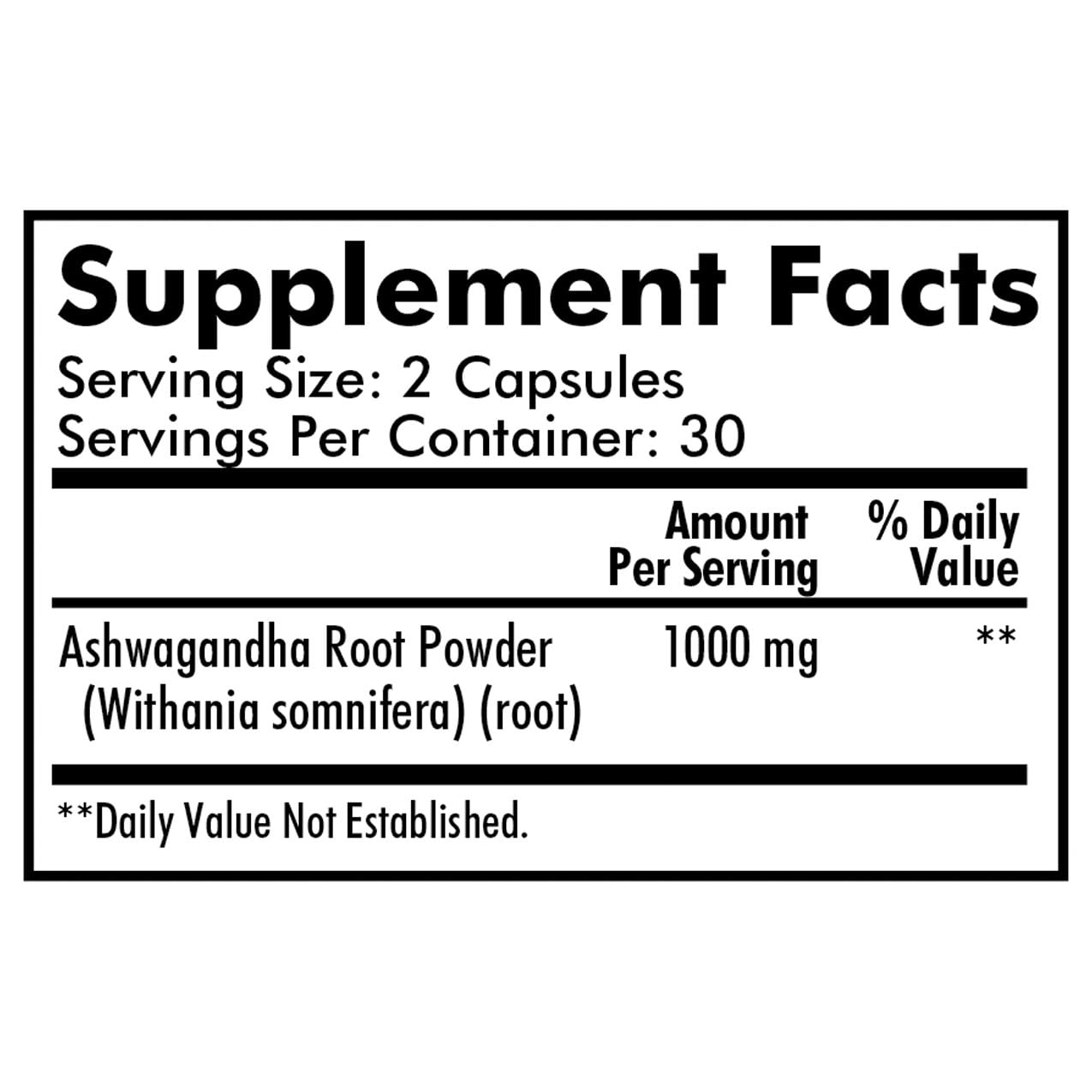 (3 pack) Santo Remedio, Ashwagandha Dietary Supplement for Stress,1000 mg, 60 Count, Mood Support