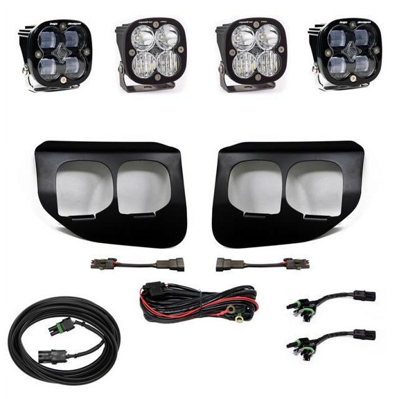 Baja Designs Ford Super Duty (20-On) Fog Lights Dual FPK SAE/Pro DC Baja Designs - 447736 Fits select: 2020-2022 FORD F250, 2020-2022 FORD F350