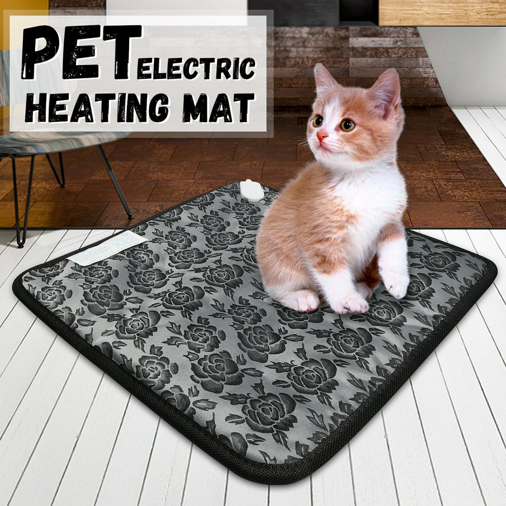 Pet Cat Winter Warm Electric Pad Blanket Heat Heated Heating Mat Dog