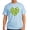 Light Blue, variant on - Ginkgo Leaf Heart Light T Shirt - Light T-Shirt - CP