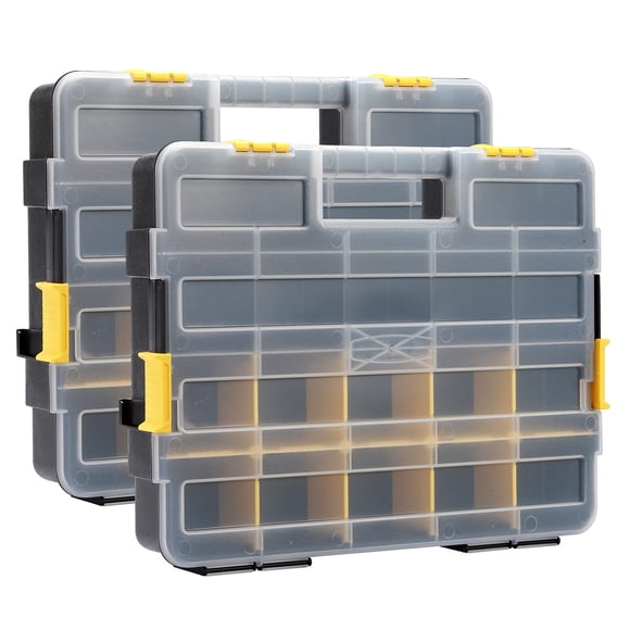 Organizador para caja de herramientas MIXPOWER, 2 piezas, 34 compartimentos, removibles
