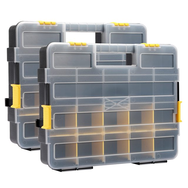 Organizador para caja de herramientas MIXPOWER, 2 piezas, 34 compartimentos, removibles