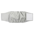 thumbnail image 2 of Kingtowag Pet Sanitary Pants Light Gray 42x12, Washable Physiological Pants Dog Sanitary Belt, Dog Physiological Pants Washable Absorbent Male Dog Wraps, Adjustable Comfortable, 2 of 9