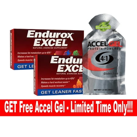 Endurox Excel Natural Exercise Supplement Increases Metabolism 60 Capsules 2