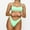 Green womens swimsuits, variant on SEMPAI 2024 New Women Swimsuits Wrap Swimwear Fashionable Swimsuit Tankini Set Bikini Swim Suits,Plus Size Bathing Suit Women Swimsuits