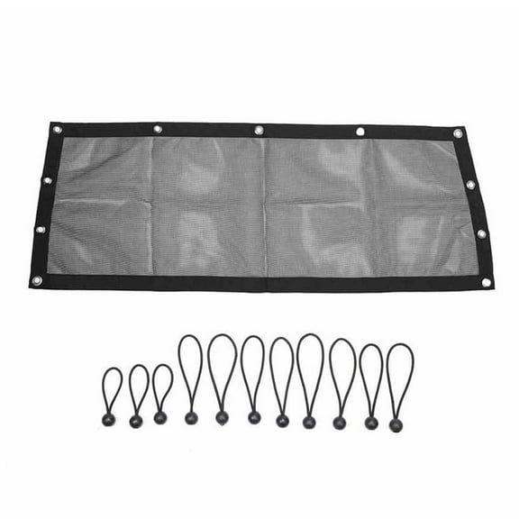 Nishiyuenyi UTV Rear Window Mesh Soft UTV on Net Car Sun on Net Easy Install