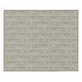 thumbnail image 2 of Deerlux Modern Living Room Area Rug with Nonslip Backing, Abstract Beige Chevron Strokes Pattern, 8 x 10 ft Large, 2 of 5