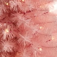 thumbnail image 4 of Nearly Natural 3ft. Pink Artificial Christmas Tree with 50 LED Lights and 118 Bendable Branches, 4 of 10