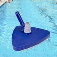 thumbnail image 5 of HmNPlay Cleaning Brush,Brush Cleaning Triangular Weighted Swimming Pool Vacuum Head With Swivel Cuff 10.5" Blue/White, 5 of 5