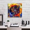 thumbnail image 5 of Epic Graffiti 'Atom Cosmos Crypto In Color' by Epic Graffiti Portfolio Giclee Canvas Wall Art, 18"x18", 5 of 8