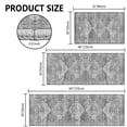 thumbnail image 2 of TECHVIDA Kitchen Rugs 3 Piece Set,Non Slip Machine Washable Kitchen Mats,Boho Vintage Abstract Kitchen Carpet for Farmhouse Living Room Hallway, 2 of 10
