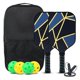 thumbnail image 3 of Raquetas de Pickleball DYNWAVEMX paletas de práctica con bolsa de tela Oxford 2 raquetas 4 pelotas, 3 of 8