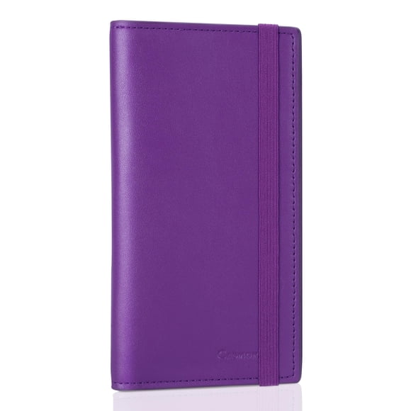 Funda para chequera CASMONAL, de piel con bloqueo RFID