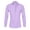 Z5-Purple, variant on Gubotare Button Up Shirt Men Shirt Long Sleeve Button Turn Down Collar Tops Shirt (Pink, L)