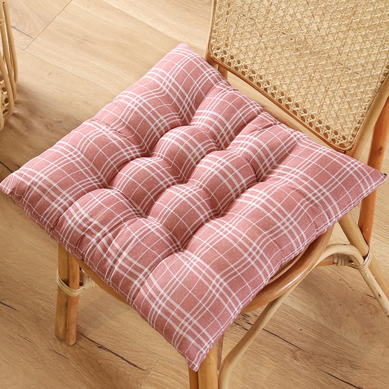 Padded Square Seat Cushion Chair Pads 16x16inch for Home Cafe Wheelchair 